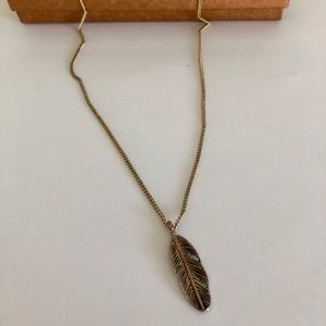 Gold Leaf Necklace